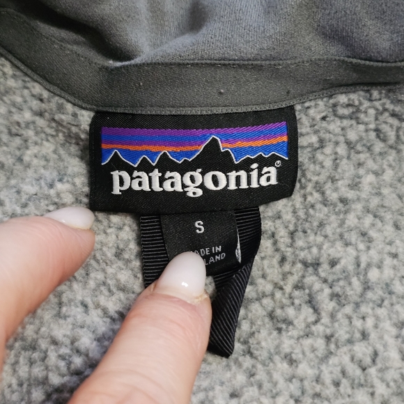 Patagonia Women's Gray Pullover Jacket coat size Small - Picture 8 of 11